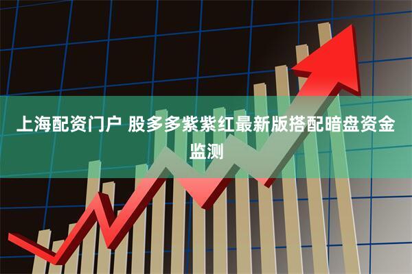 上海配资门户 股多多紫紫红最新版搭配暗盘资金监测